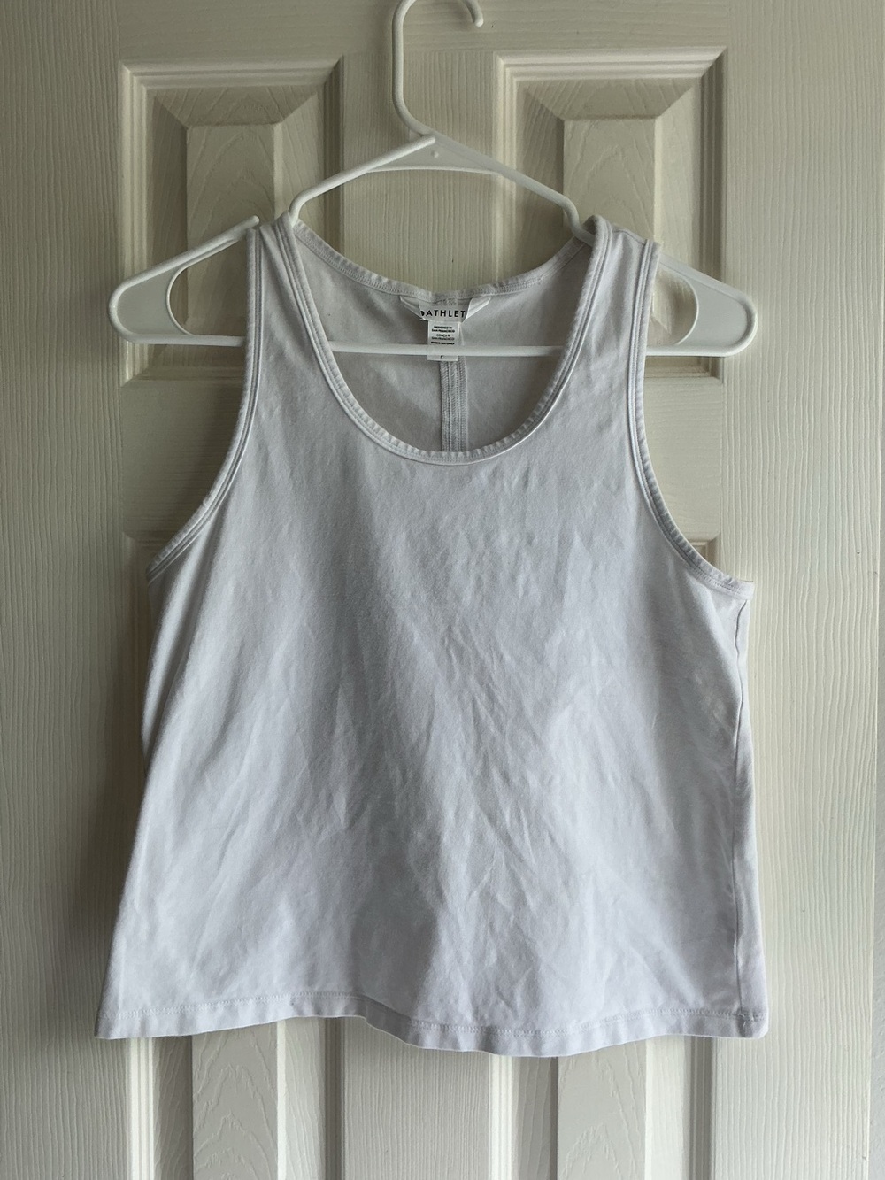 Athleta White Everyday Scoop Tank